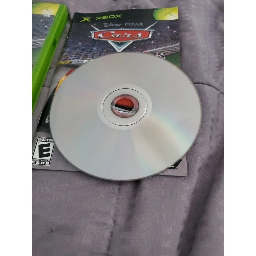 Cars (Microsoft Xbox, 2006) Complete In Box Racing Kids Video Game